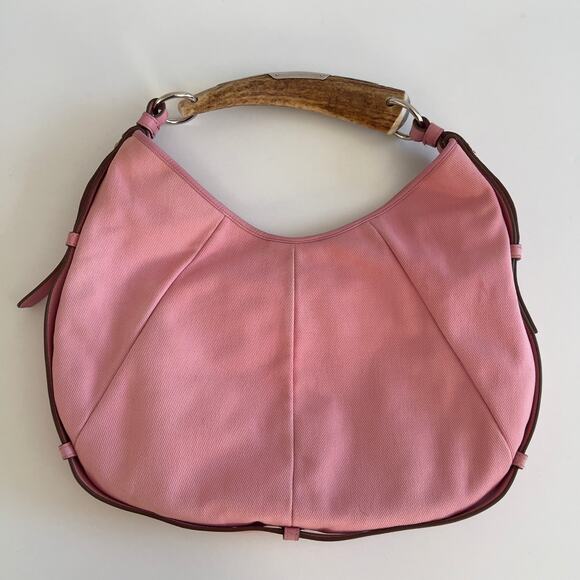 Vintage YSL Pink Canva Mombasa Bag - Picture 4 of 8